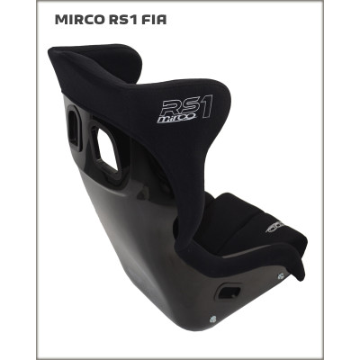 Fotel MIRCO RS1 FIA CZARNY