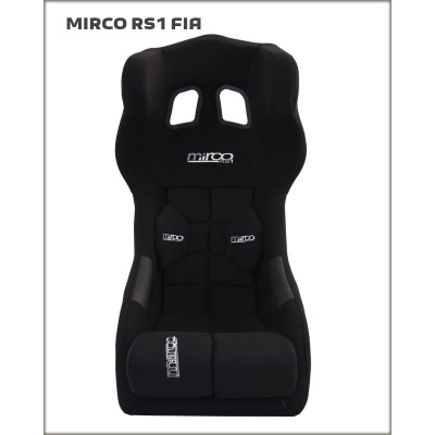 Fotel MIRCO RS1 FIA CZARNY