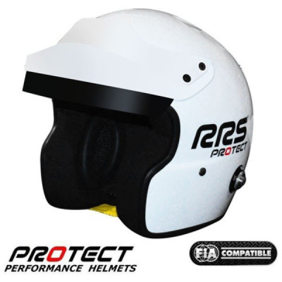 Kask otwarty RRS Protec Jet - SNELL FIA HANS