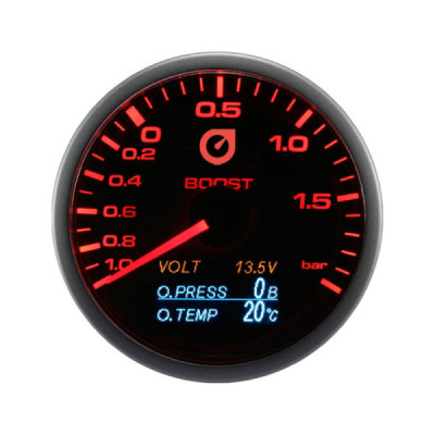 Wskaźnik doładowania Turbo Auto Gauge 4 IN 1 60mm