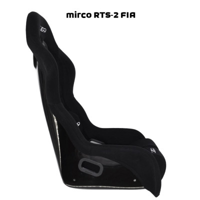 Fotel MIRCO RTS-2 FIA CZARNY