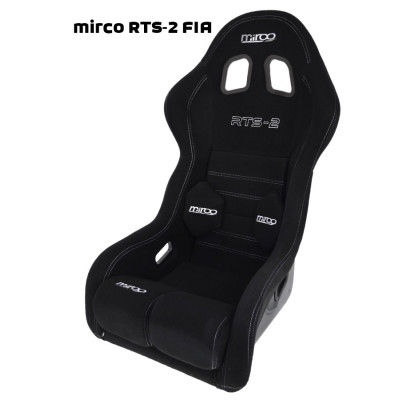 Fotel MIRCO RTS-2 FIA CZARNY