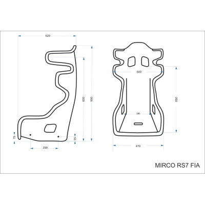 Fotel MIRCO RS7 FIA CZARNY