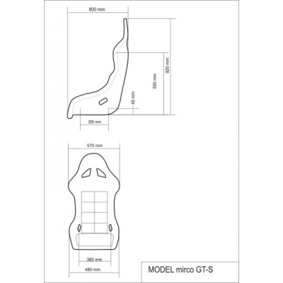 Fotel MIRCO GTS 3D