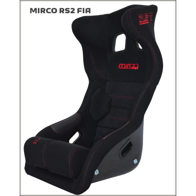 Fotel MIRCO RS2 FIA 3D CZARNY