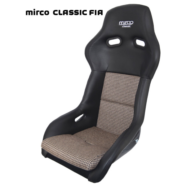 Fotel MIRCO CLASSIC FIA SKAJ CZARNY